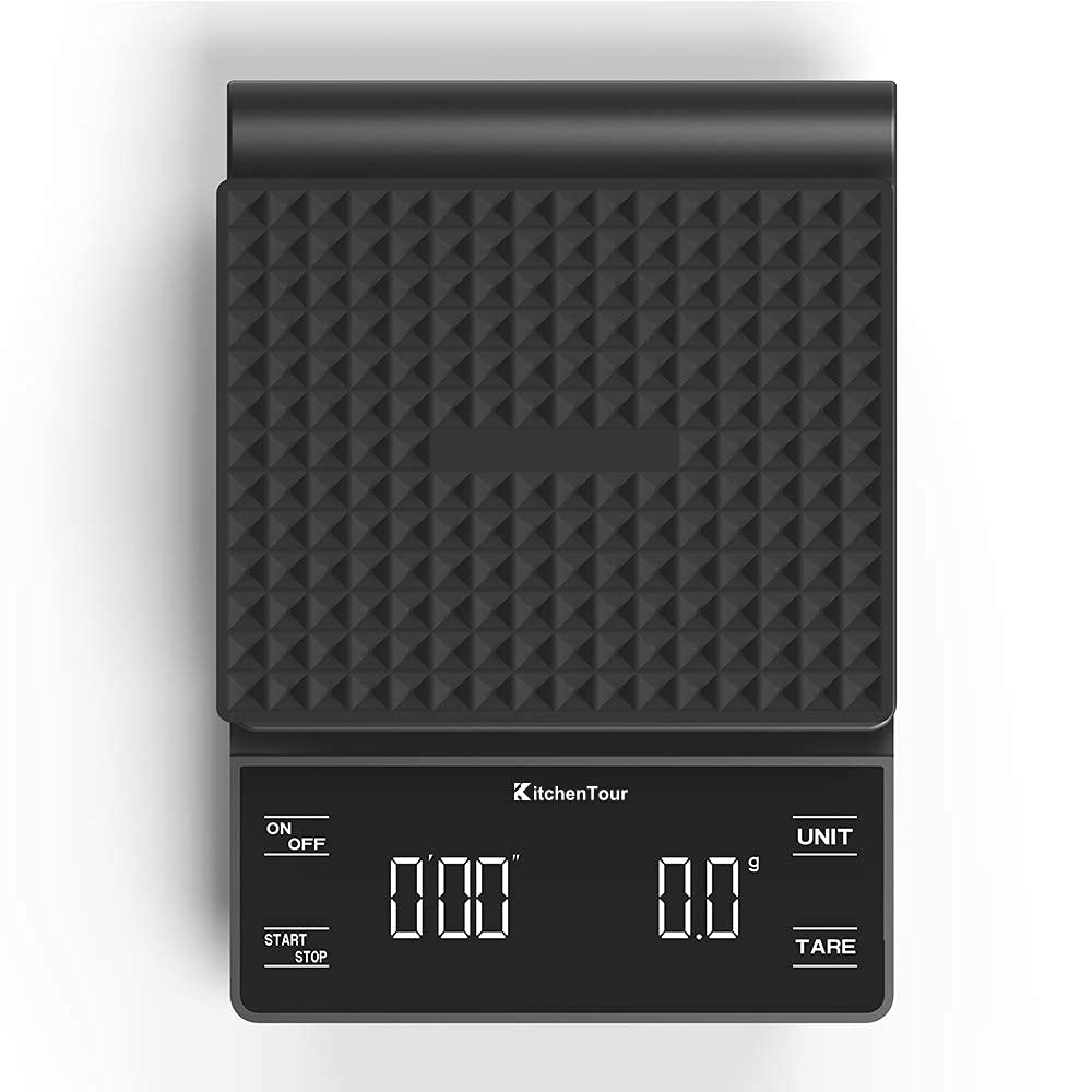 Espresso scale with timer